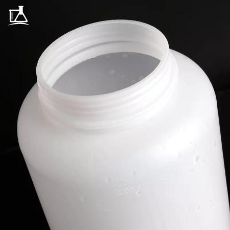塑料內蓋刻度大口試劑瓶
