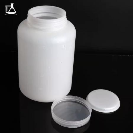 塑料內蓋刻度大口試劑瓶