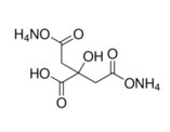 檸檬酸氫二銨化學(xué)式結(jié)構(gòu)圖