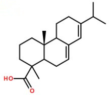 松香化學(xué)式結(jié)構(gòu)t圖