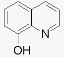 8-羥基喹啉分子式結(jié)構(gòu)圖