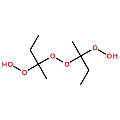 2-過氧化丁酮分子式結(jié)構(gòu)圖