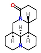苦參堿分子式結構圖