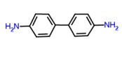 聯(lián)苯胺化學(xué)式結(jié)構(gòu)圖