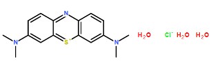 亞甲基藍分子式結(jié)構(gòu)圖