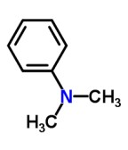 N,N-二甲基苯胺分子式結(jié)構(gòu)圖