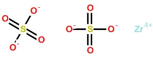 硫酸鋯分子式結(jié)構(gòu)圖
