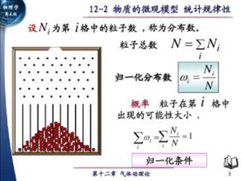 物質(zhì)的微觀模型統(tǒng)計(jì)規(guī)律