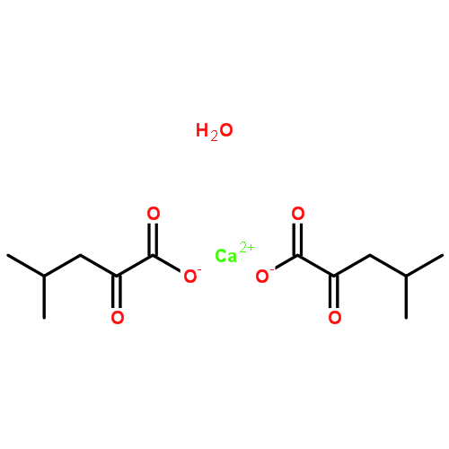 4-甲基-2-酮基戊酸鈣分子式