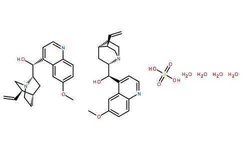 硫酸奎寧分子式結(jié)構(gòu)圖