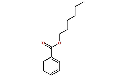 苯甲酸正己酯分子式結(jié)構(gòu)圖