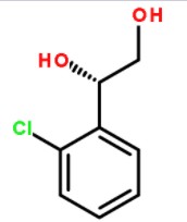 S-鄰氯苯基乙二醇化學式結構圖