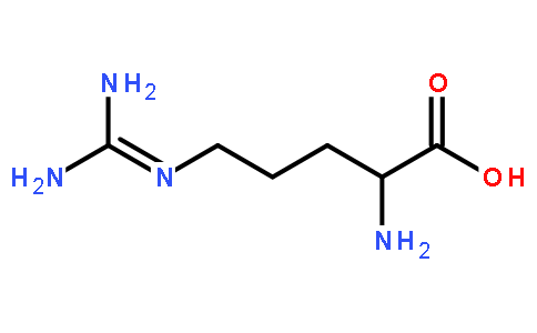 DL-精氨酸分子式結(jié)構(gòu)圖