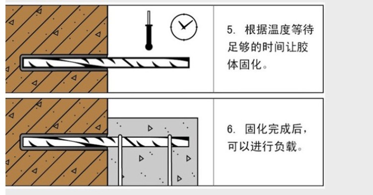 環(huán)氧植筋膠施工簡介