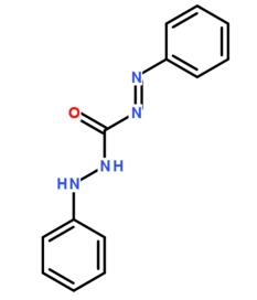對稱二苯基偶氮羰酰肼分子式結(jié)構(gòu)圖