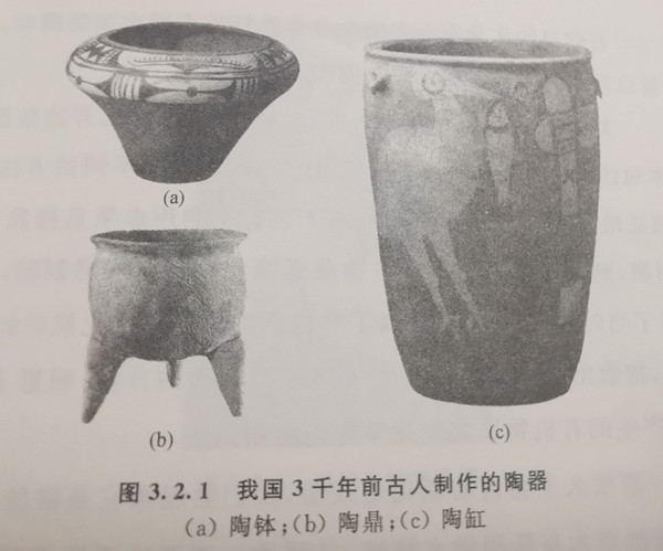 我國(guó)三千年前古人制作的陶器