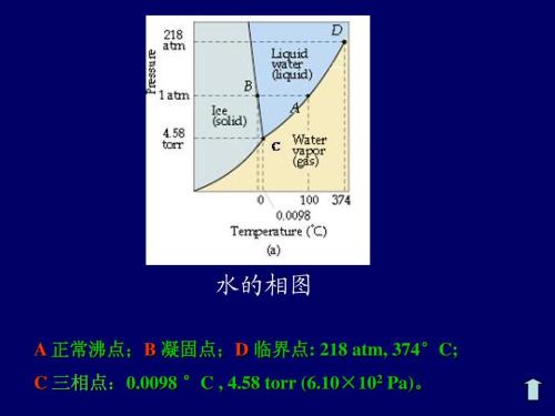 水溶液的沸點(diǎn)上升和凝固點(diǎn)下降示意圖 水溶液的沸點(diǎn)上升和凝固點(diǎn)下降示意圖